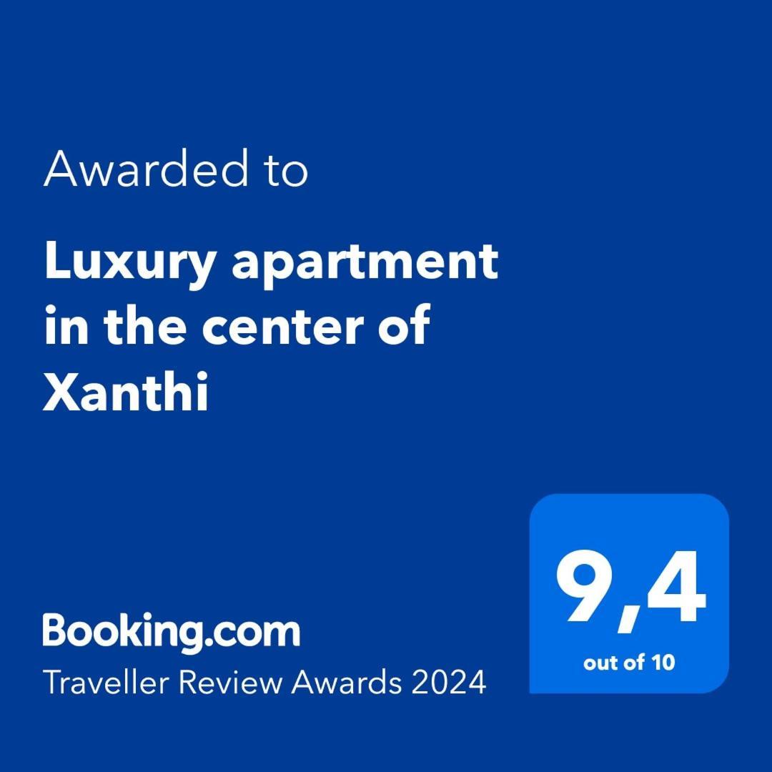 Luxury Apartment In The Center Of Xanthi Esterno foto